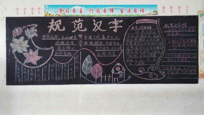 怎么制作黑板报文字(制作黑板报如何设计模板)