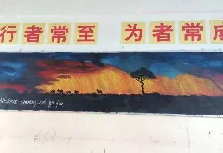 关于画在黑板报上的日落怎么画的信息